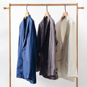 （Brand New）Men's Striped Linen Blazer [LINENESE-010]